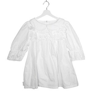 Comme Des Garcons Girl 2019SS Petal Details Puff Short Sleeve Shirt